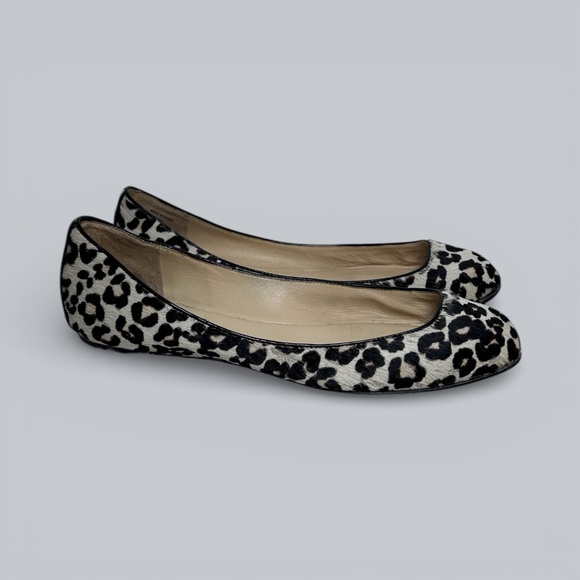 AnnTaylor calf’s hair Leopard Print Women's Flats - Picture 4 of 12
